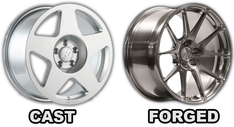 Как отличить литые диски от кованых