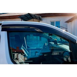 Ветровики на окна (2 шт., Sunplex Sport) Fiat Scudo 2022- гг. фото 1