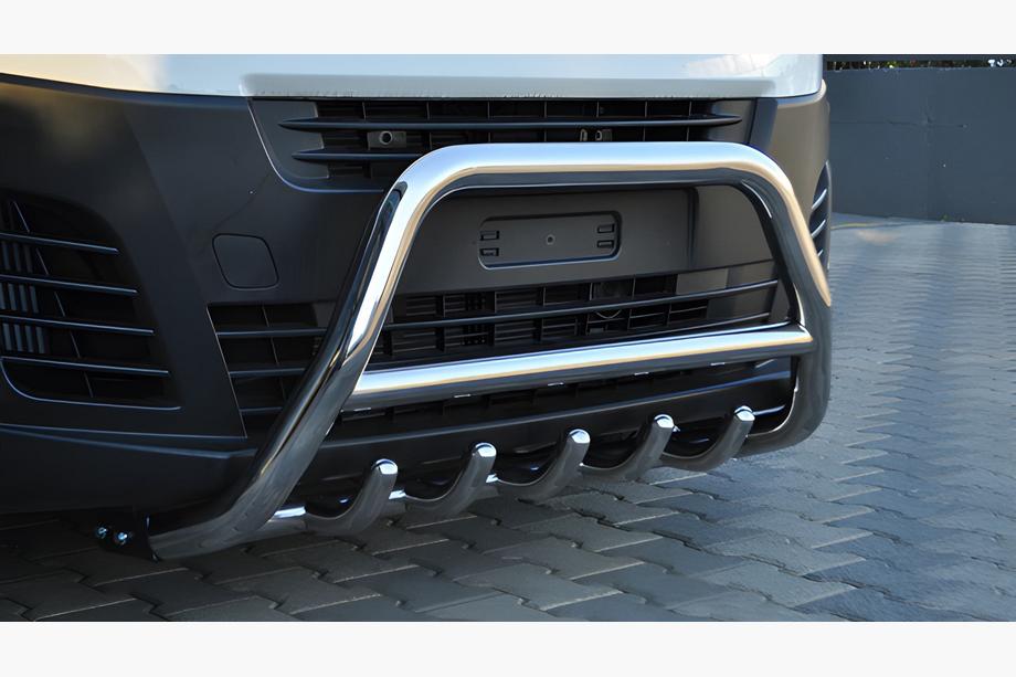 Fiat Scudo 2022- гг. Кенгурятник WT003 (нержавейка) Image