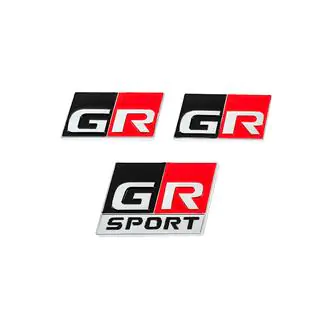 Эмблемы GR Sport (набор 3 шт.) Toyota Land Cruiser 300 2021- гг. фото 1