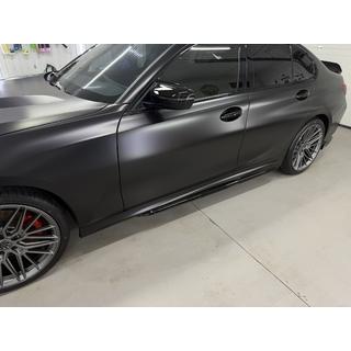 Накладки на пороги M-Sport (для порогов M-Sport, ABS) BMW 3 серия G20/G21 2018- гг. фото 1