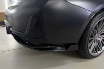 BMW 3 серия G20/G21 2018- гг. Задний диффузор B-Style LED для M-Sport 2023+, ABS фото 3