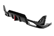 BMW 3 серия G20/G21 2018- гг. Задний диффузор B-Style LED для M-Sport 2023+, ABS фото 7