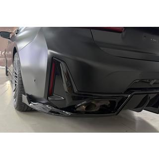 Задний диффузор B-Style LED для M-Sport 2023+, ABS BMW 3 серия G20/G21 2018- гг. фото 2