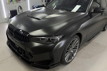 BMW 3 серия G20/G21 2018- гг. Передний лип-спойлер FD-Style для M-Sport 2023+, ABS фото 3