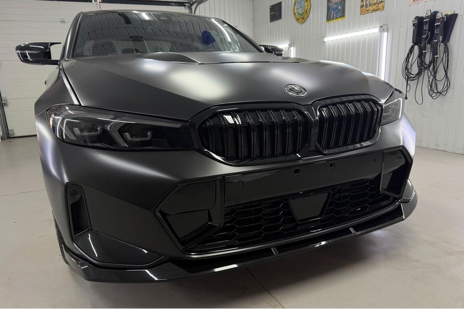 BMW 3 серия G20/G21 2018- гг. Передний лип-спойлер FD-Style для M-Sport 2023+, ABS Image