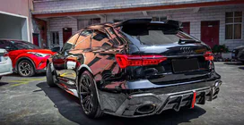 Audi A6 C8 2018–2025 гг. Комплект обвеса AE-Design Carbon (для RS6) фото 3