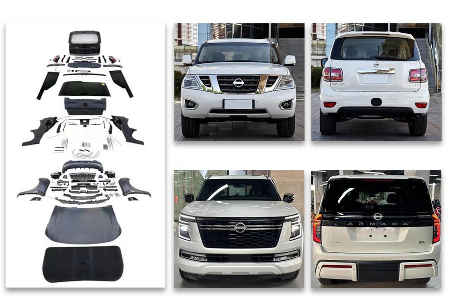 Nissan Armada 2016-2024 гг. Комплект рестайлинга для Armada Y63 2025 Фото 2