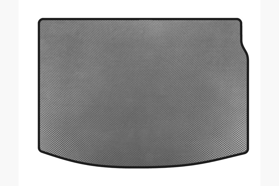 Renault Megane III 2009-2016 гг. Коврик в багажник EVA (HB, Серый) Image