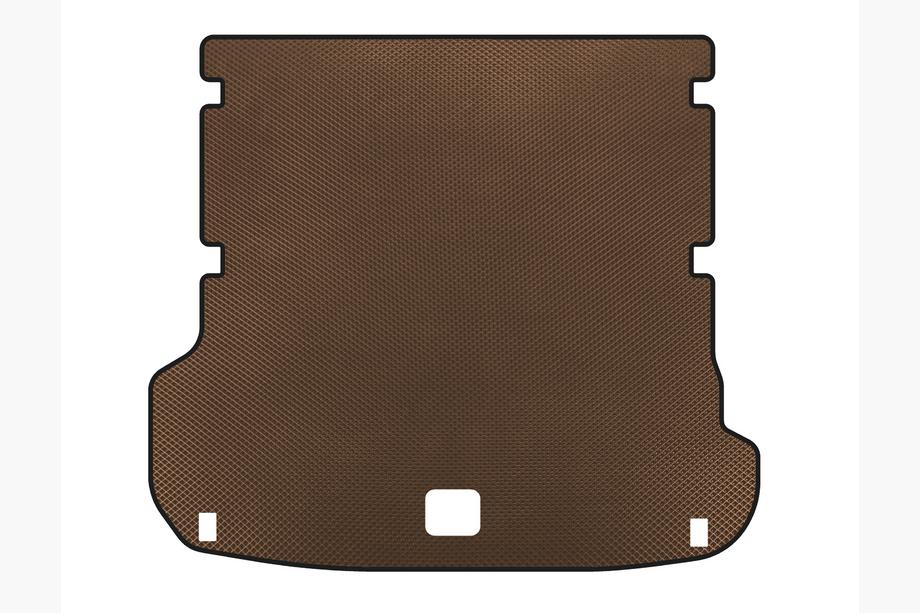 Audi Q7 2015–2026 гг. Коврик в багажник EVA (7-местный, коричневый) Image