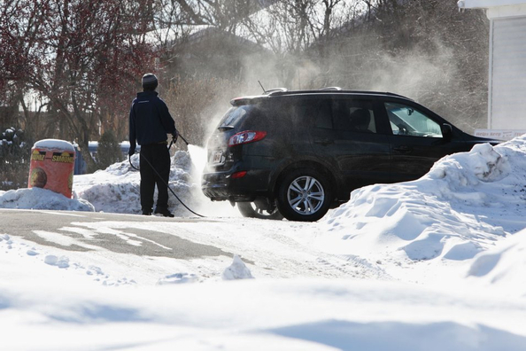 Топ-5 ошибок при мойке автомобиля зимой