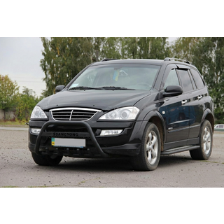 Кенгурятник WT004 Черный (Нержавейка) фото 1