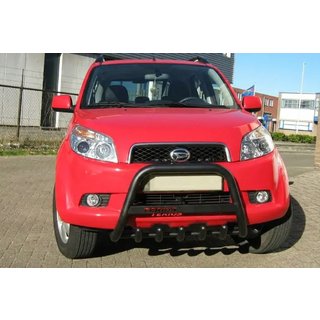 Передняя дуга WT004 Черная (нерж. сталь) Daihatsu Terios 2006-2017 гг. фото 1