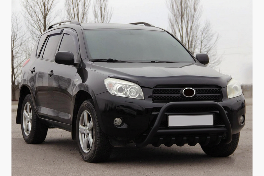 Кенгурятник WT003 Черный Нержавейка Image Кенгурятник WT003 Черный Нержавейка Image