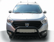 Кенгурятник WT003 Черный (Нержавеющая сталь) фото 3