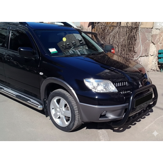 Кенгурятник WT004 Черный (Нержавейка) фото 4