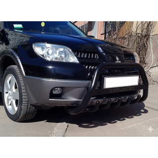 Кенгурятник WT004 Черный (Нержавейка) фото 3