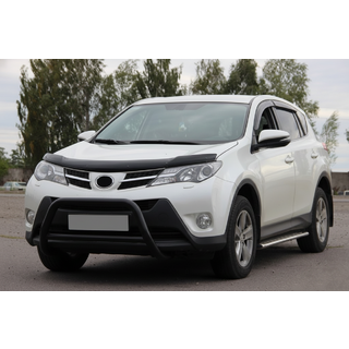 Кенгурятник WT003 Черный Нержавейка фото 3