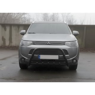 Кенгурятник WT004 Черный (Нержавейка) фото 3