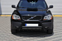 Volvo XC90 2002-2014 гг. Кенгурятник WT003 Черный (Нержавеющая сталь) фото 8