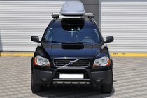 Volvo XC90 2002-2014 гг. Кенгурятник WT003 Черный (Нержавеющая сталь) фото 6