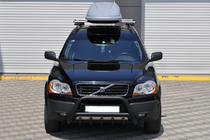 Volvo XC90 2002-2014 гг. Кенгурятник WT003 Черный (Нержавеющая сталь) фото 6