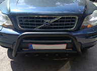 Volvo XC90 2002-2014 гг. Кенгурятник WT003 Черный (Нержавеющая сталь) фото 5