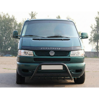 Кенгурятник WT004 Черный (Нержавейка) фото 3