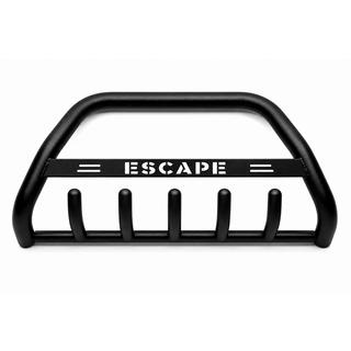 Кенгурятник WT004 Черный (Нержавейка) Ford Kuga/Escape 2013-2019 гг. фото 3