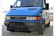 Iveco Daily 1999-2006 гг. Кенгурятник WT003 Черный фото 1