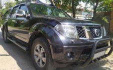 Nissan Navara 2006-2015 гг. Кенгурятник WT003 Черный Нержавейка фото 4