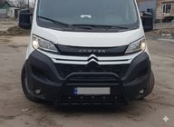 Peugeot Boxer 2006-2025 гг. Передняя дуга WT003 Черная (нерж. сталь) фото 3