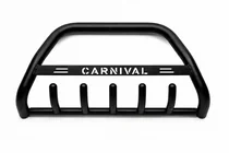 Kia Carnival 2002-2013 гг. Кенгурятник WT004 Черный (Нержавейка) фото 4