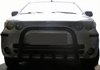 Honda HR-V 1998-2006 гг. Кенгурятник WT003 Черный (Нержавеющая сталь) фото 1