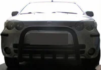 Honda HR-V 1998-2006 гг. Кенгурятник WT003 Черный (Нержавеющая сталь) фото 1