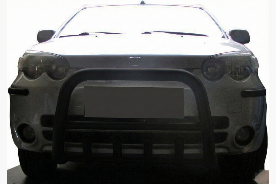 Honda HR-V 1998-2006 гг. Кенгурятник WT003 Черный (Нержавеющая сталь) Image
