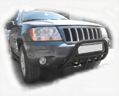 Jeep Grand Cherokee WK 2004-2010 гг. Кенгурятник WT003 Черный фото 1