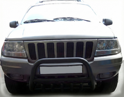 Jeep Grand Cherokee WK 2004-2010 гг. Кенгурятник WT003 Черный фото 3