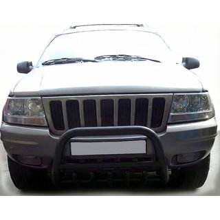 Кенгурятник WT003 Черный Jeep Grand Cherokee WK 2004-2010 гг. фото 3