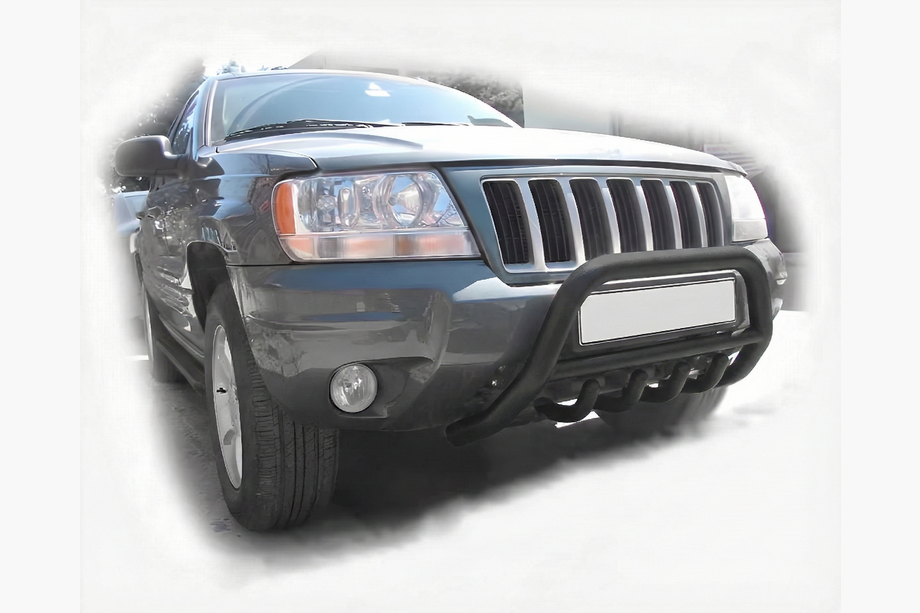 Jeep Grand Cherokee WK 2004-2010 гг. Кенгурятник WT003 Черный Image