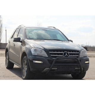 Кенгурятник WT003 Черный (Нержавеющая сталь) фото 3