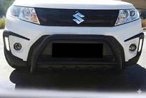 Suzuki Vitara 2015- гг. Кенгурятник WT003 Черный Нержавейка фото 1