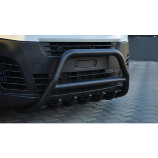 Кенгурятник WT003 Черный Нержавейка фото 1