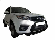 Chery Tiggo 3 2005- гг. Кенгурятник WT003 Черный Нержавейка фото 3