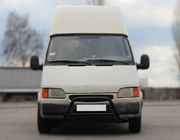 Ford Transit 1991-2000 гг. Кенгурятник WT003 Черный Нержавейка фото 3