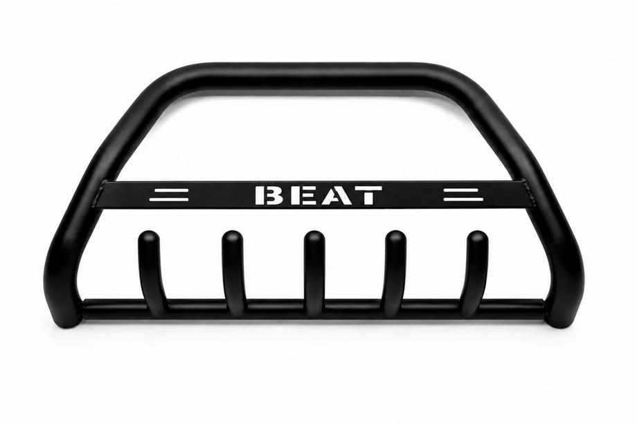 Chery Beat 2009-2015 гг. Кенгурятник WT004 Черный (Нержавейка) Image