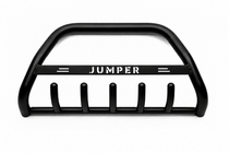 Citroen Jumper 1995-2006 гг. Кенгурятник WT004 Черный (Нержавейка) фото 1
