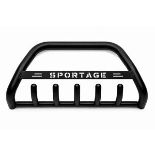 Кенгурятник WT004 Черный (Нержавейка) Kia Sportage 2015-2021 гг.