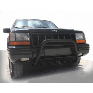 Кенгурятник WT004 Черный (Нержавейка) фото 1