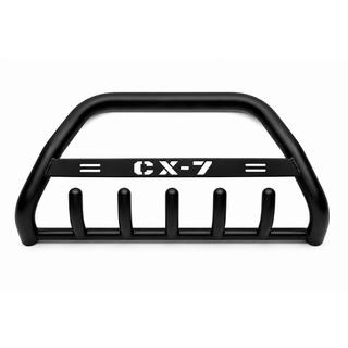 Кенгурятник WT004 Черный (Нержавейка) Mazda CX-7 2006-2012 гг.